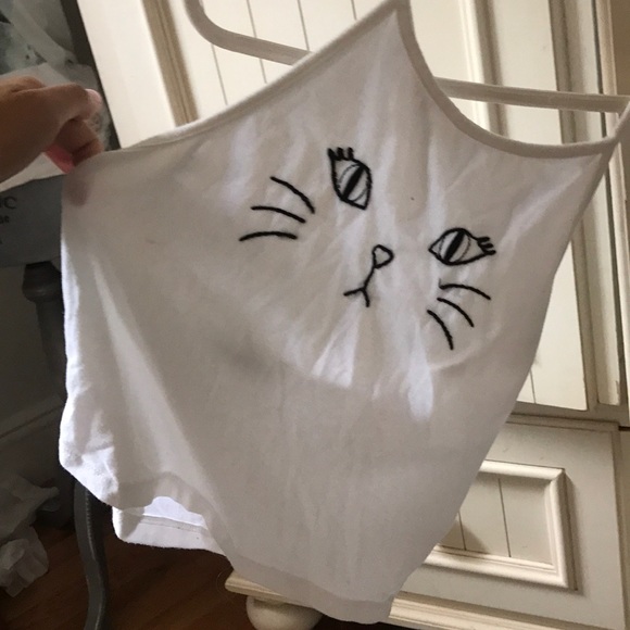 Girls cat crop top - Picture 2 of 2